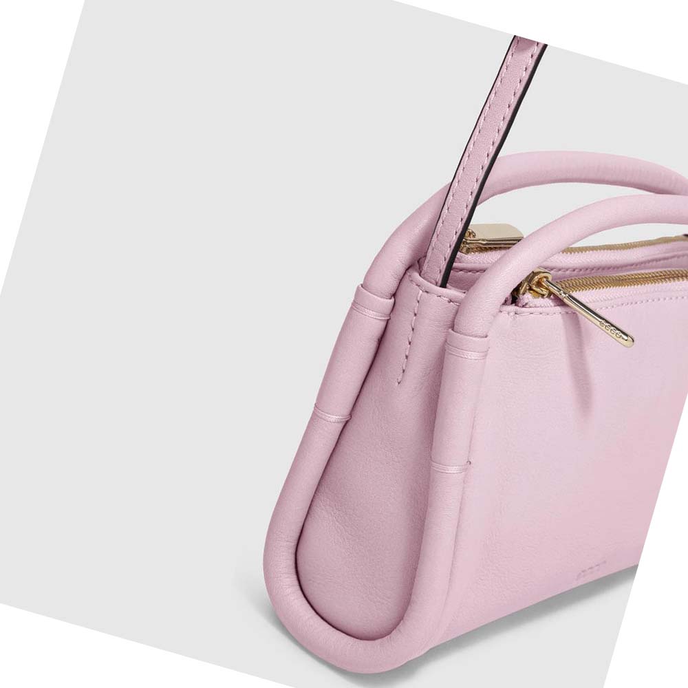 Férfi Ecco Contact Crossbody Válltáskák Rózsaszín | HU 776JPQ